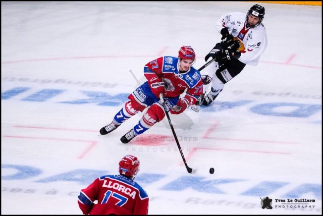 Photo hockey match Lyon - Chamonix  le 16/02/2019