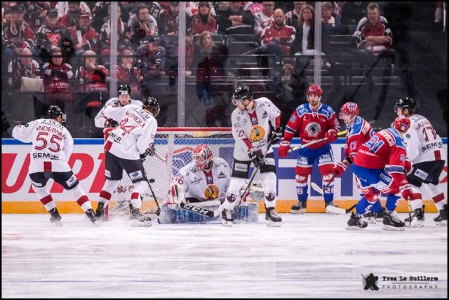 Photo hockey match Lyon - Chamonix  le 16/02/2019