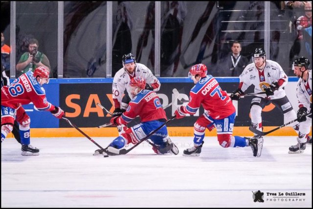 Photo hockey match Lyon - Chamonix  le 16/02/2019