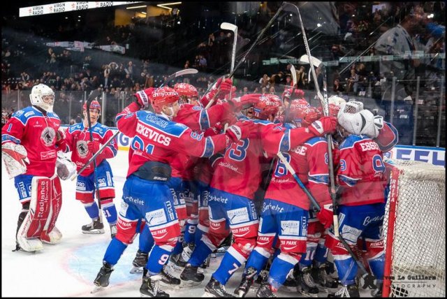 Photo hockey match Lyon - Chamonix  le 16/02/2019