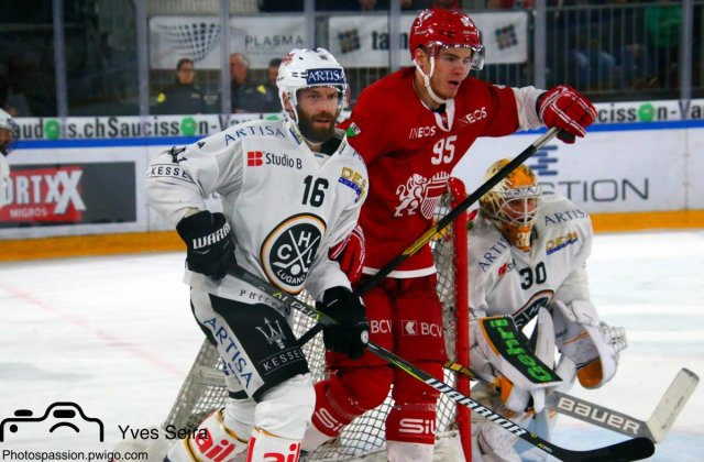 Photo hockey match Lausanne - Lugano le 19/02/2019
