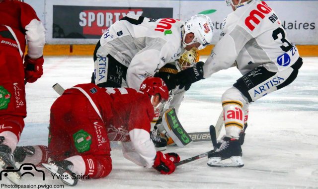 Photo hockey match Lausanne - Lugano le 19/02/2019
