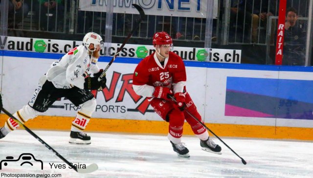 Photo hockey match Lausanne - Lugano le 19/02/2019