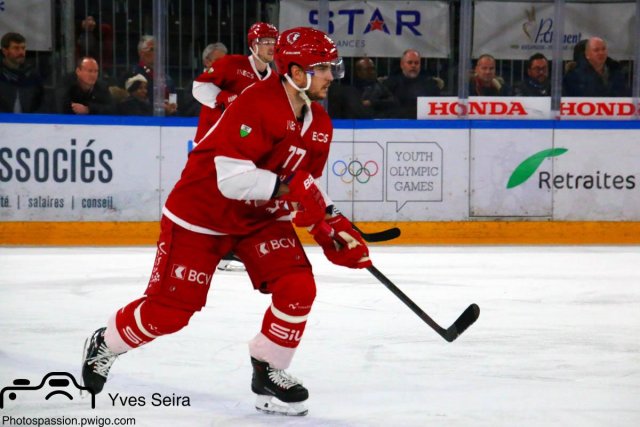 Photo hockey match Lausanne - Lugano le 19/02/2019