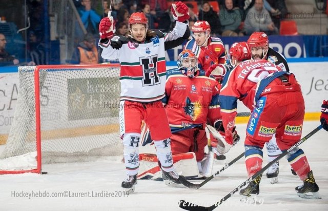 Photo hockey match Grenoble  - Anglet le 22/02/2019
