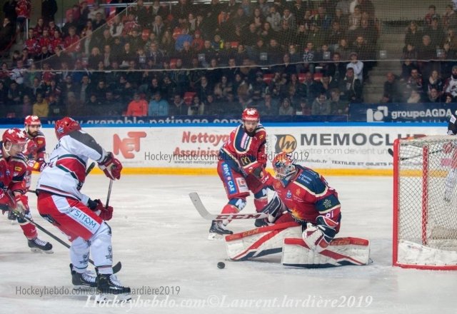 Photo hockey match Grenoble  - Anglet le 22/02/2019
