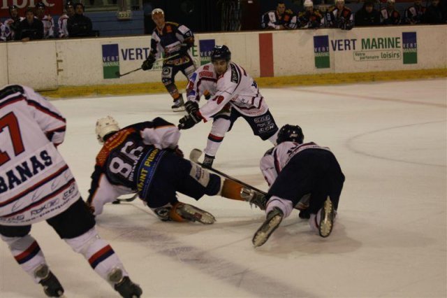 Photo hockey match Montpellier  - Nice le 21/03/2009