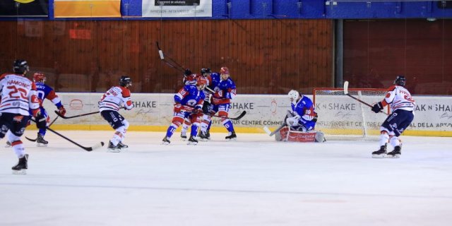 Photo hockey match Lyon - Angers  le 22/02/2019