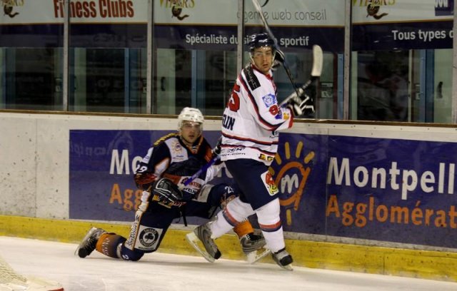 Photo hockey match Montpellier  - Nice le 21/03/2009