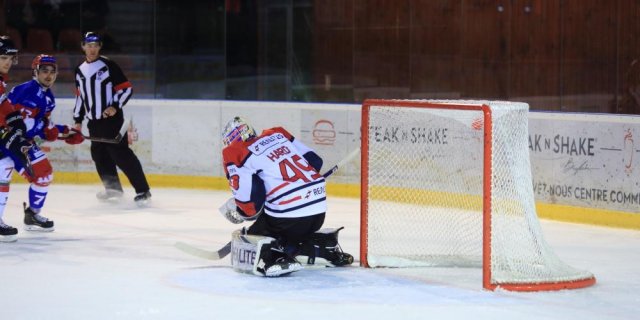Photo hockey match Lyon - Angers  le 22/02/2019