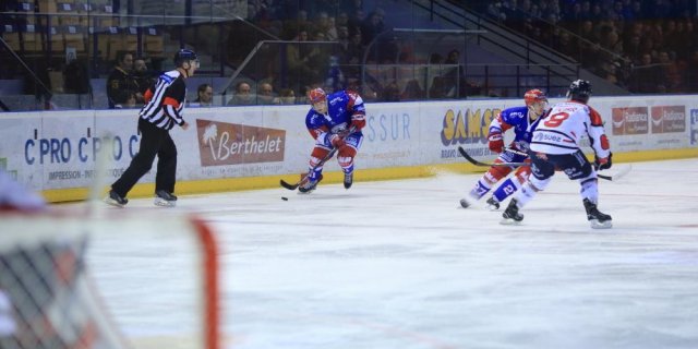 Photo hockey match Lyon - Angers  le 22/02/2019