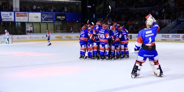 Photo hockey match Lyon - Angers  le 22/02/2019