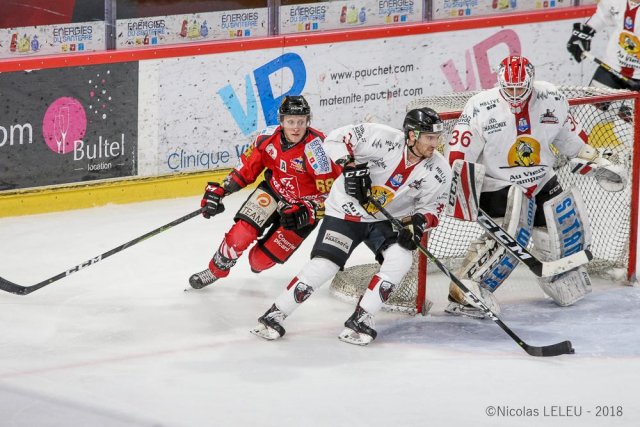 Photo hockey match Amiens  - Chamonix  le 22/02/2019
