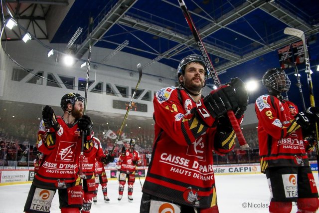 Photo hockey match Amiens  - Chamonix  le 22/02/2019