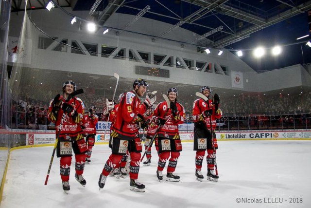 Photo hockey match Amiens  - Chamonix  le 22/02/2019