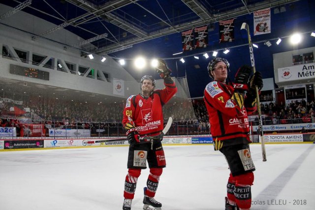 Photo hockey match Amiens  - Chamonix  le 22/02/2019