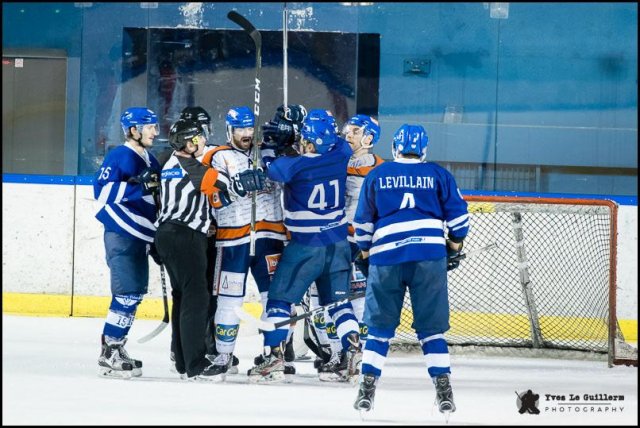 Photo hockey reportage D2 - Paris VS Clermont en photos 2019-02-23