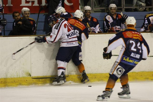 Photo hockey match Montpellier  - Nice le 21/03/2009