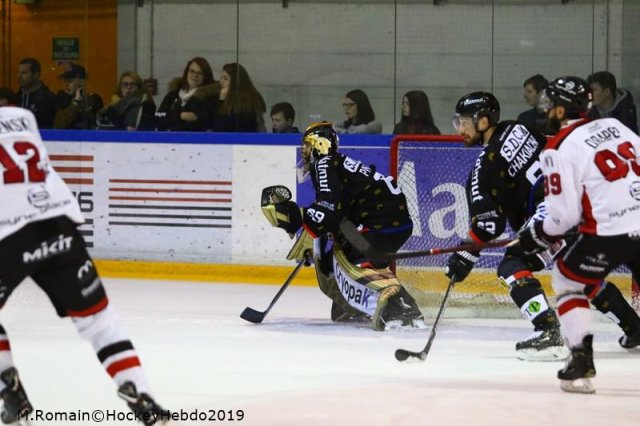Photo hockey match Rouen - Mulhouse le 24/02/2019