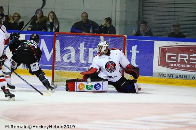 Photo hockey match Rouen - Mulhouse le 24/02/2019