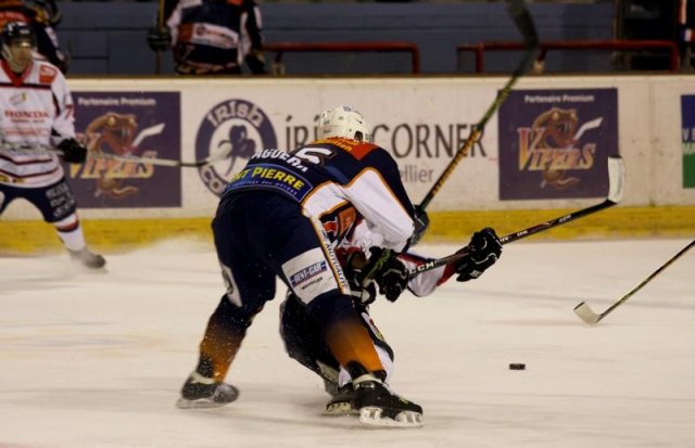 Photo hockey match Montpellier  - Nice le 21/03/2009