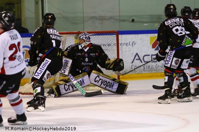 Photo hockey match Rouen - Mulhouse le 24/02/2019