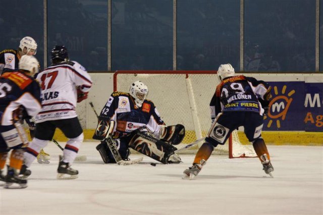 Photo hockey match Montpellier  - Nice le 21/03/2009