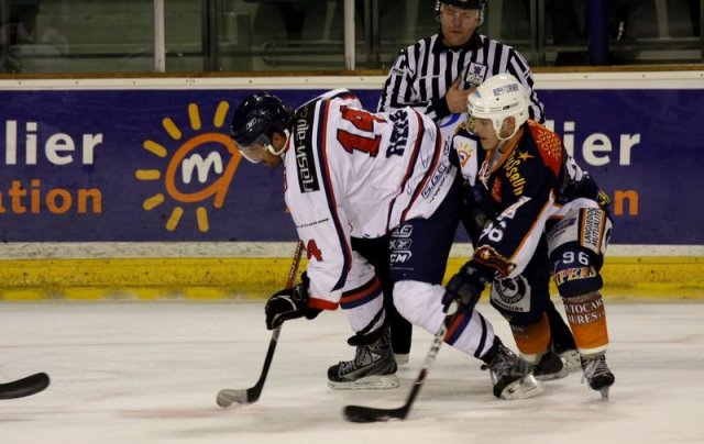 Photo hockey match Montpellier  - Nice le 21/03/2009