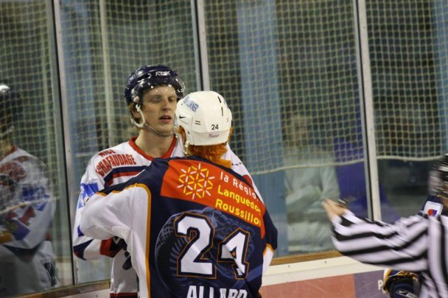 Photo hockey match Montpellier  - Nice le 21/03/2009