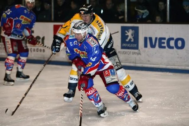 Photo hockey match Epinal  - Rouen le 06/03/2009