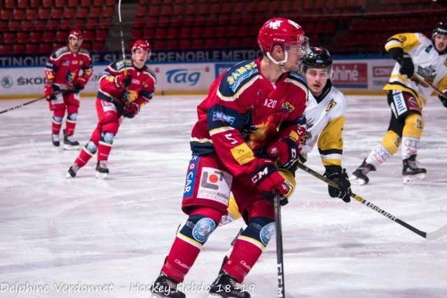 Photo hockey match Grenoble  - Rouen II le 24/02/2019
