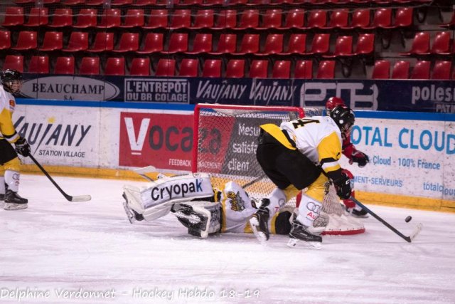 Photo hockey match Grenoble  - Rouen II le 24/02/2019