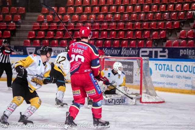 Photo hockey match Grenoble  - Rouen II le 24/02/2019