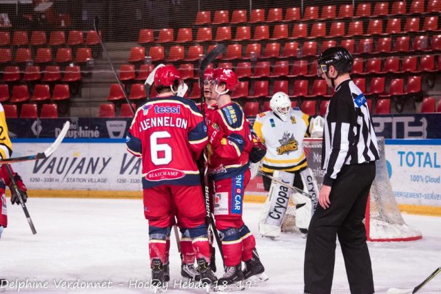 Photo hockey match Grenoble  - Rouen II le 24/02/2019