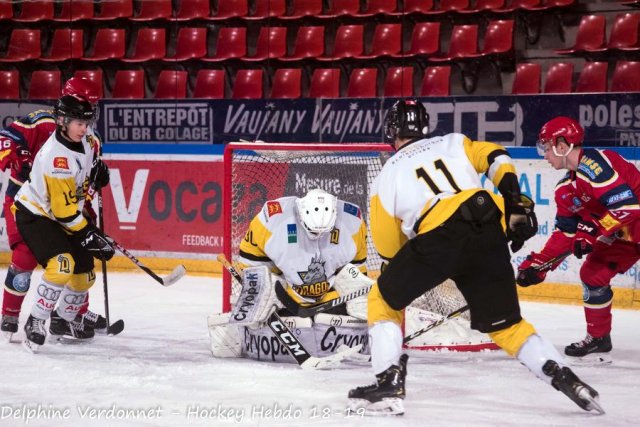 Photo hockey match Grenoble  - Rouen II le 24/02/2019