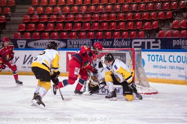 Photo hockey match Grenoble  - Rouen II le 24/02/2019
