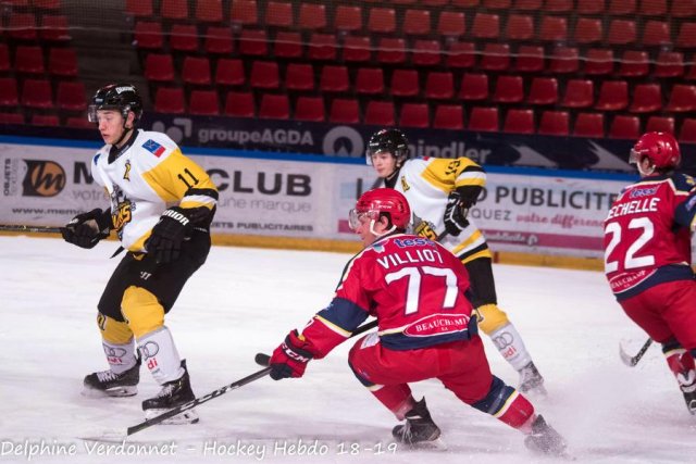 Photo hockey match Grenoble  - Rouen II le 24/02/2019