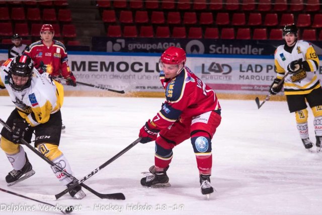 Photo hockey match Grenoble  - Rouen II le 24/02/2019