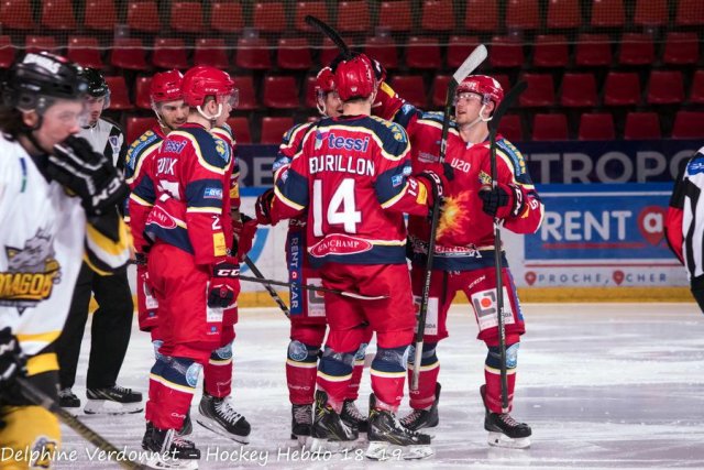 Photo hockey match Grenoble  - Rouen II le 24/02/2019