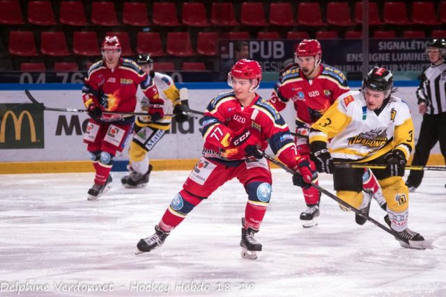 Photo hockey match Grenoble  - Rouen II le 24/02/2019
