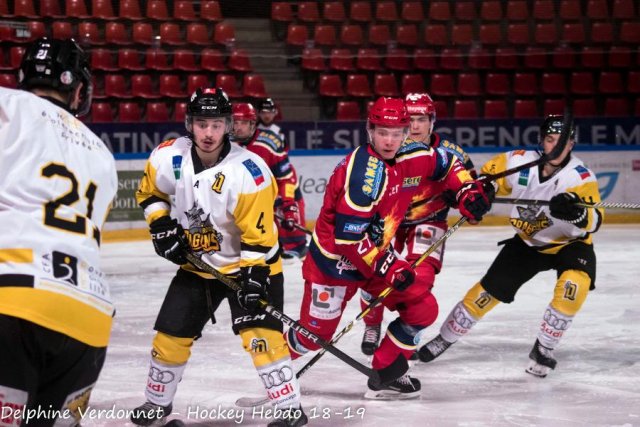 Photo hockey match Grenoble  - Rouen II le 24/02/2019