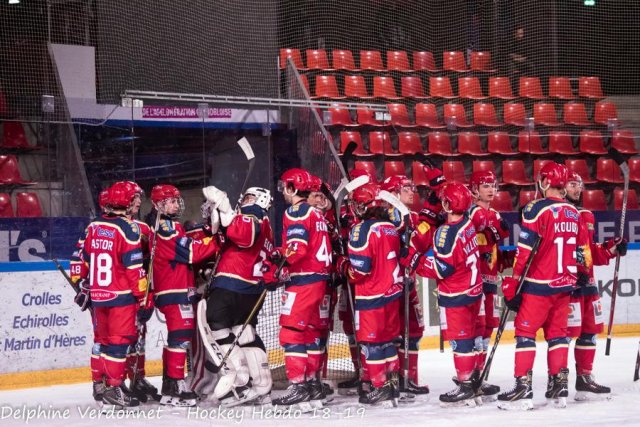 Photo hockey match Grenoble  - Rouen II le 24/02/2019
