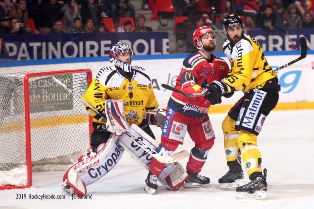 Photo hockey match Grenoble  - Rouen le 26/02/2019