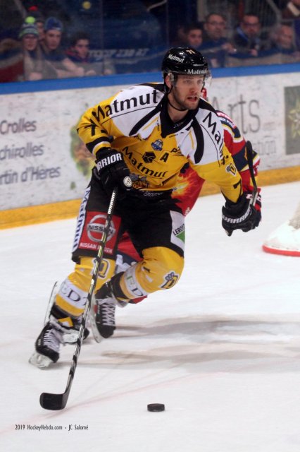 Photo hockey match Grenoble  - Rouen le 26/02/2019