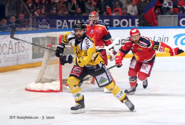 Photo hockey match Grenoble  - Rouen le 26/02/2019