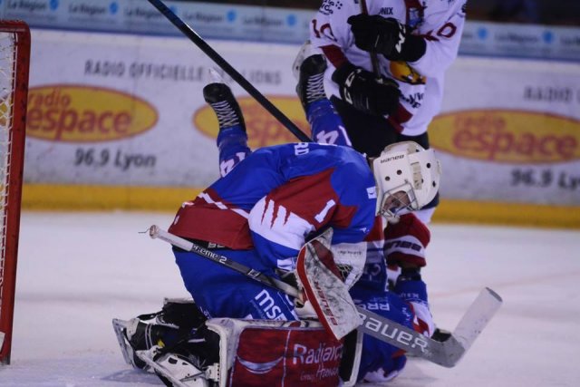 Photo hockey match Lyon - Chamonix  le 26/02/2019