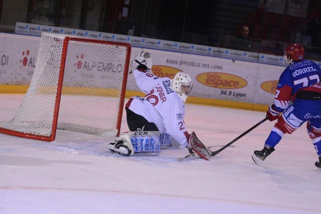 Photo hockey match Lyon - Chamonix  le 26/02/2019