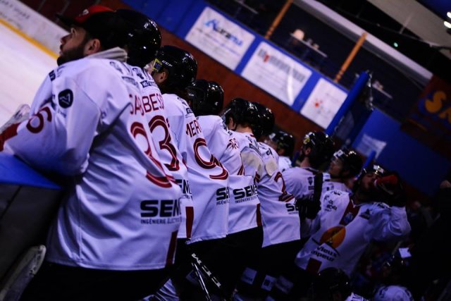 Photo hockey match Lyon - Chamonix  le 26/02/2019