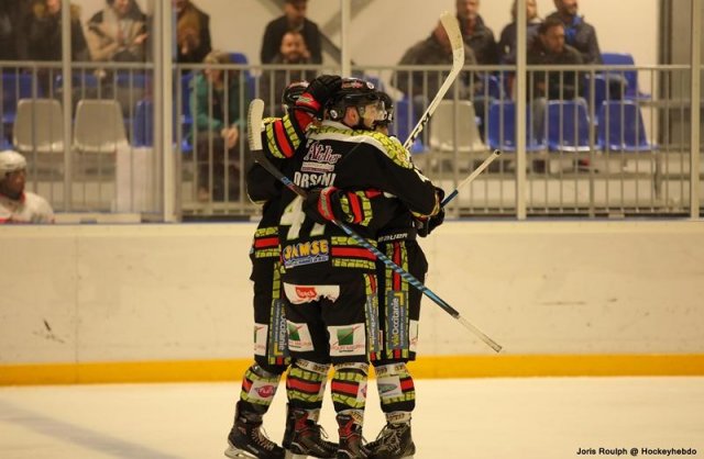 Photo hockey match Nimes - Luxembourg le 23/02/2019