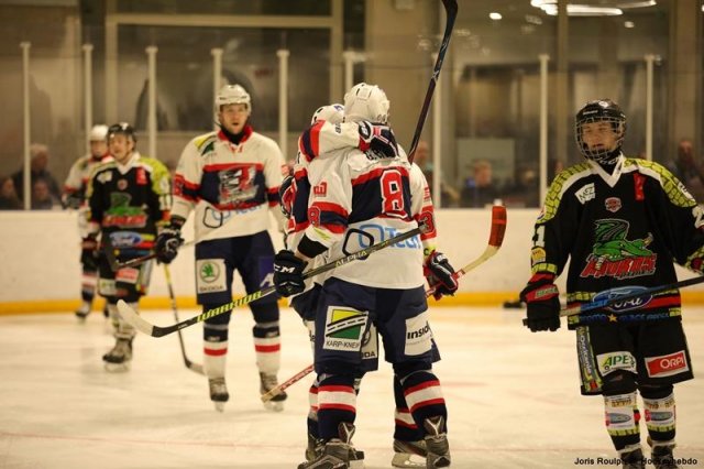 Photo hockey match Nimes - Luxembourg le 23/02/2019
